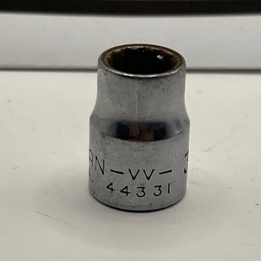 Craftsman 3/8 Inch 12-Point Socket 3/8 Drive Vintage VV Series 44331 USA Made
